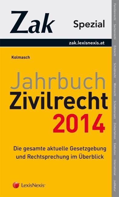 Jahrbuch Zivilrecht 2014 (Paperback)
