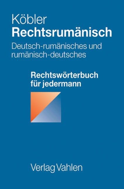 Rechtsrumanisch (Paperback)