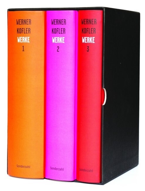 Werke, 3 Bde. (Hardcover)