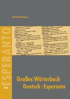 Großes Worterbuch Deutsch-Esperanto (Hardcover)