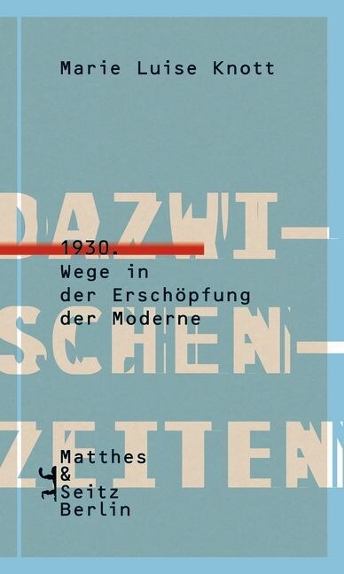 Dazwischenzeiten (Hardcover)