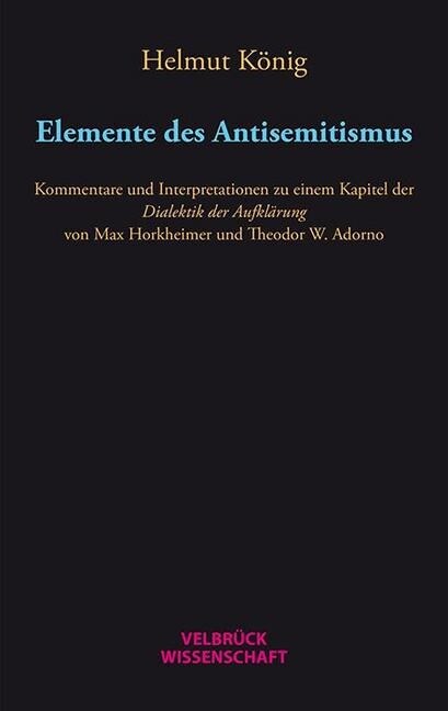 Elemente des Antisemitismus (Paperback)