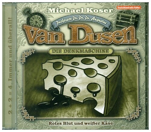 Professor van Dusen - Rotes Blut und weißer Kase, 1 Audio-CD (CD-Audio)