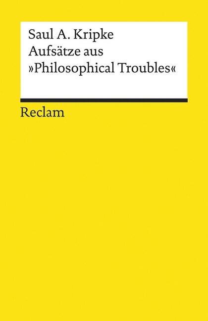 Aufsatze aus Philosophical Troubles (Paperback)