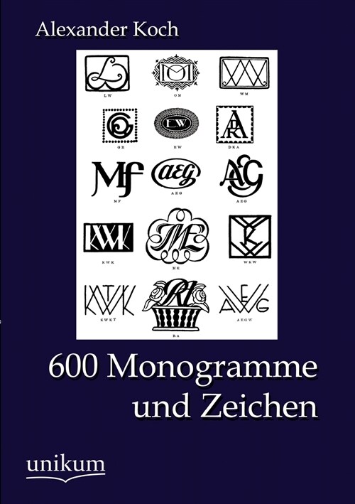600 Monogramme und Zeichen (Paperback)
