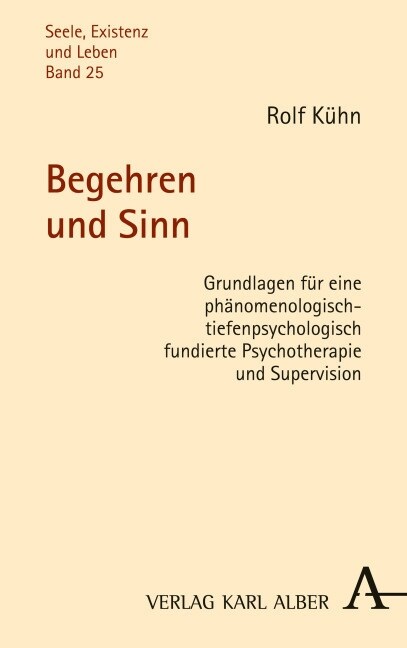Begehren Und Sinn: Grundlagen Fur Eine Phanomenologisch-Tiefenpsychologisch Fundierte Psychotherapie Und Supervision (Paperback)