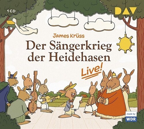 Der Sangerkrieg der Heidehasen - Live!, 1 Audio-CD (CD-Audio)