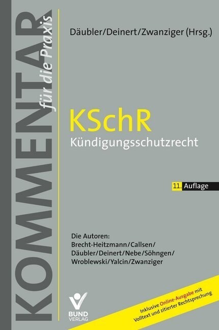 KSchR - Kundigungsschutzrecht, Kommentar (WW)