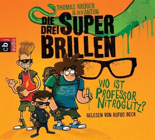 Die drei Superbrillen - Wo ist Professor Nitroglitz？, 2 Audio-CDs (CD-Audio)