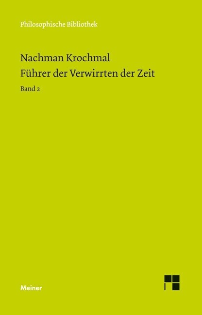 Fuhrer der Verwirrten der Zeit. Bd.2 (Hardcover)