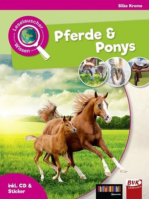 Pferde und Ponys, m. Audio-CD (Hardcover)