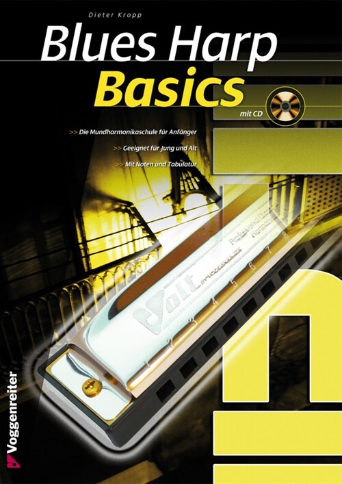 Blues Harp Basics, m. Audio-CD (Sheet Music)