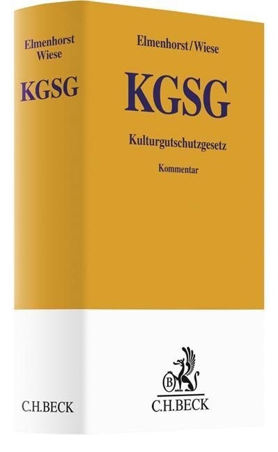 Kulturgutschutzgesetz (KGSG), Kommentar (Hardcover)