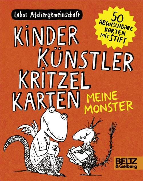 Kinder Kunstler Kritzelkarten. Meine Monster (Cards)