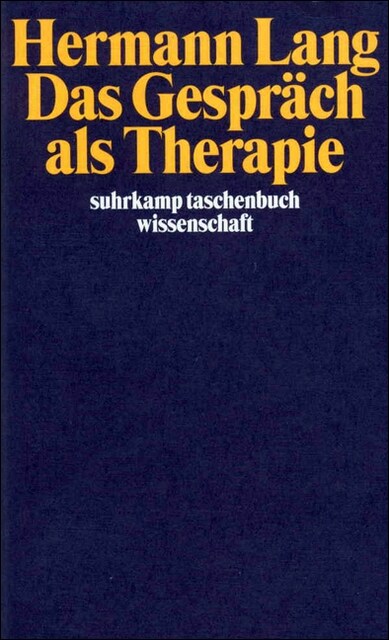 Das Gesprach als Therapie (Paperback)