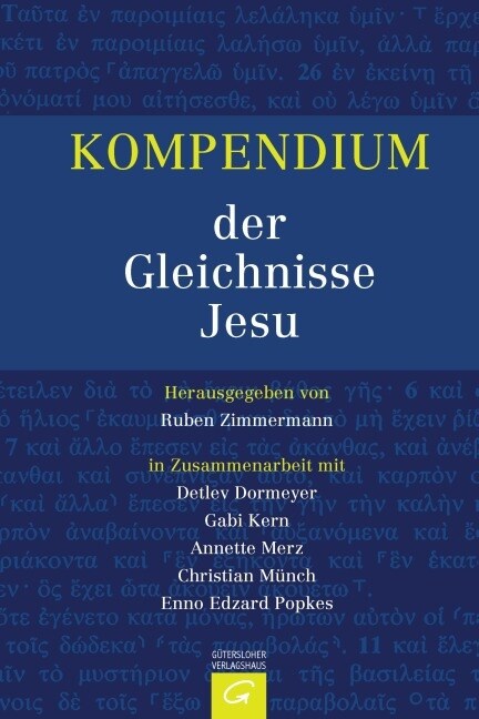 Kompendium der Gleichnisse Jesu (Hardcover)
