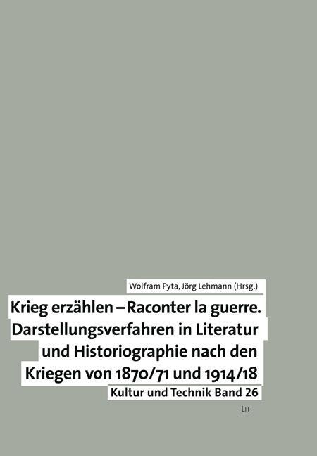 Krieg erzahlen - Raconter la guerre (Paperback)