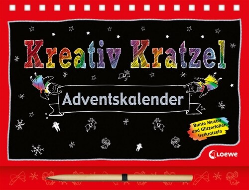 Kreativ-Kratzel-Adventskalender (Paperback)