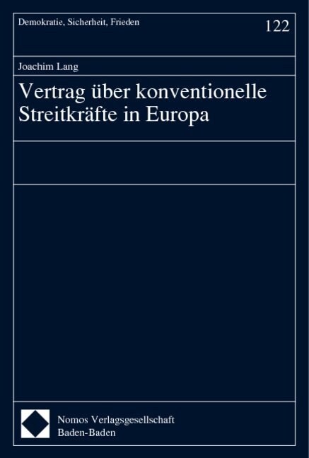 Vertrag uber konventionelle Streitkrafte in Europa (Paperback)
