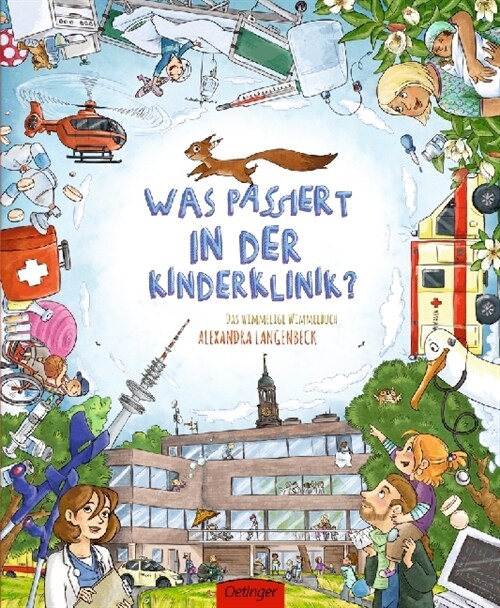 Was passiert in der Kinderklinik？ (Board Book)