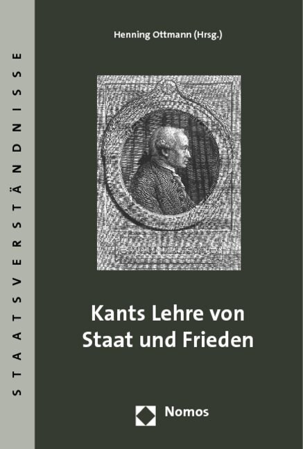 Kants Lehre von Staat und Frieden (Paperback)