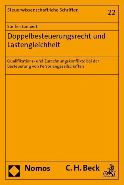 Doppelbesteuerungsrecht und Lastengleichheit (Paperback)