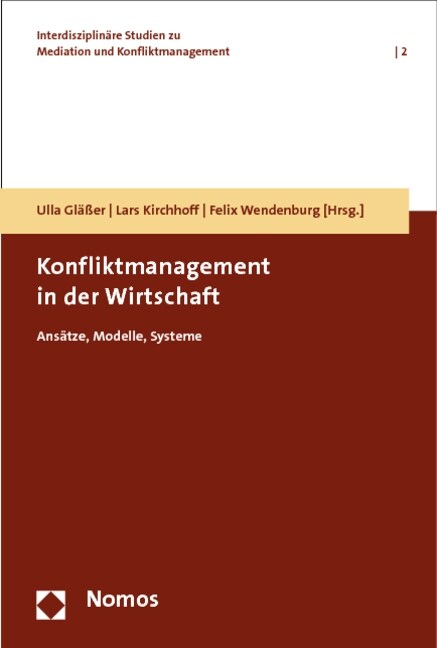 Konfliktmanagement in der Wirtschaft (Paperback)