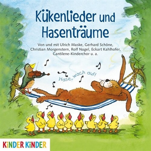 Kukenlieder und Hasentraume. Frohliche Fruhlingslieder und Gedichte, 1 Audio-CD (CD-Audio)