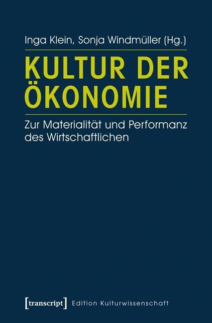 Kultur der Okonomie (Paperback)