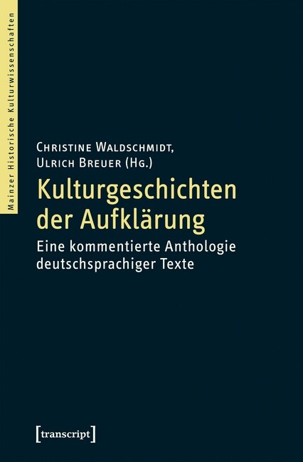 Kulturgeschichten der Aufklarung (Paperback)