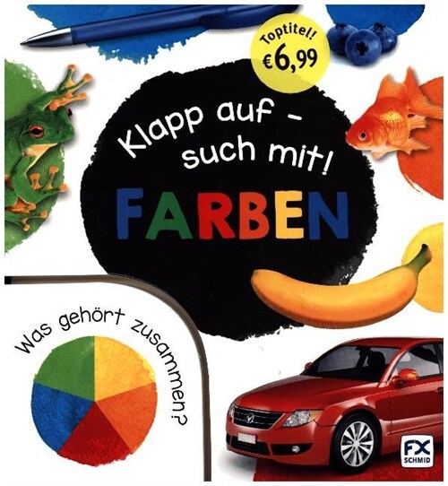 Klapp auf - such mit! Farben (Board Book)