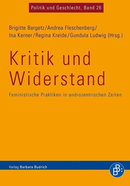 Kritik und Widerstand (Paperback)