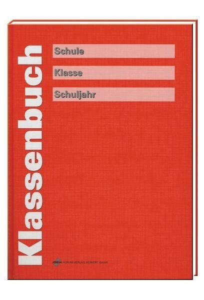 Klassenbuch (rot) (Hardcover)