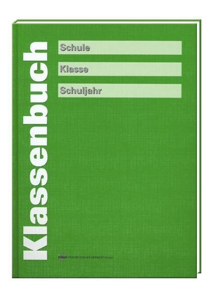 Klassenbuch (grun) (Hardcover)