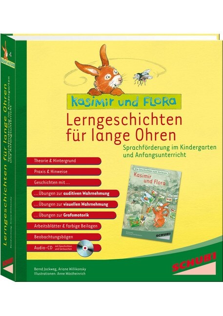 Kasimir & Flora - Lerngeschichten fur lange Ohren, m. Audio-CD (Loose-leaf)