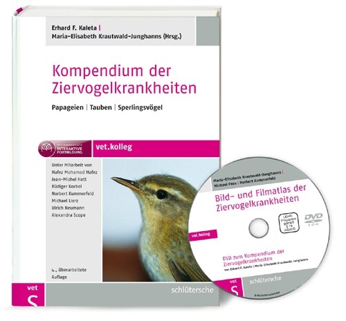 Kompendium der Ziervogelkrankheiten, m. DVD-ROM (Hardcover)