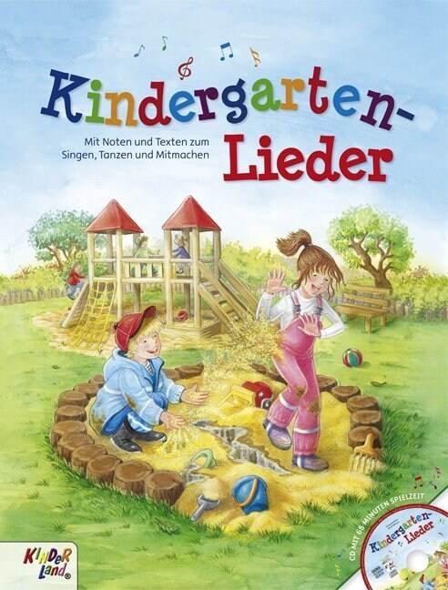 Kindergartenlieder, m. Audio-CD (Paperback)