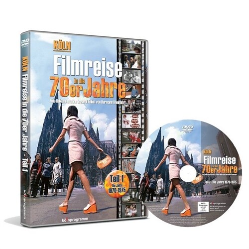 Koln: Filmreise in die 70er Jahre. Tl.1, 1 DVD (DVD Video)