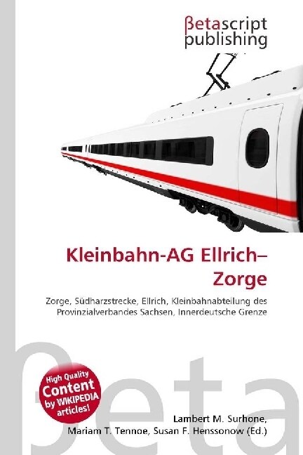 Kleinbahn-AG Ellrich-Zorge (Paperback)