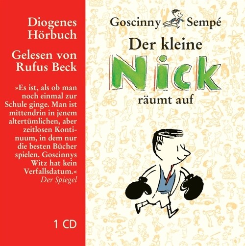 Der kleine Nick raumt auf, 1 Audio-CD (CD-Audio)