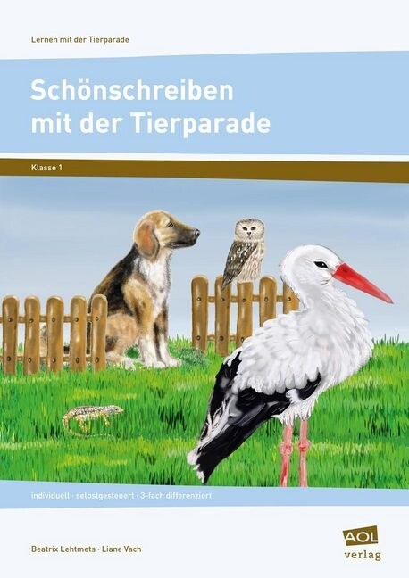 Schonschreiben mit der Tierparade - Druckschrift (Pamphlet)