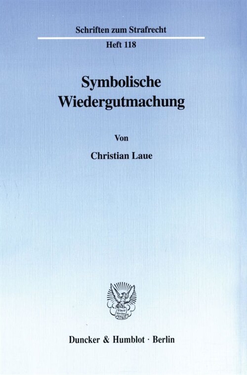 Symbolische Wiedergutmachung (Paperback)