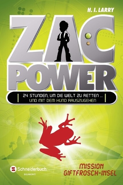 Zac Power - Mission Giftfrosch-Insel (Paperback)