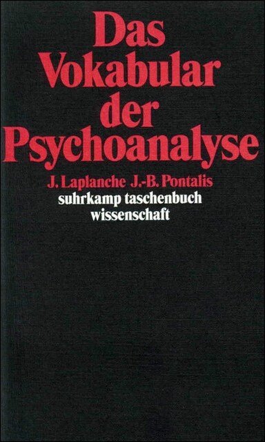 Das Vokabular der Psychoanalyse (Paperback)