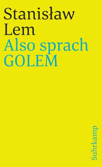 Also sprach Golem (Paperback)