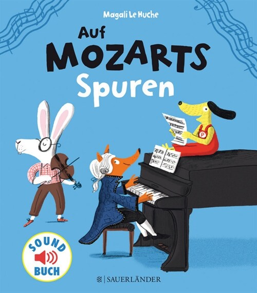 Auf Mozarts Spuren, m. Soundeffekten (Hardcover)