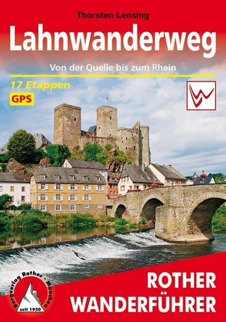 Rother Wanderfuhrer Lahnwanderweg (Paperback)