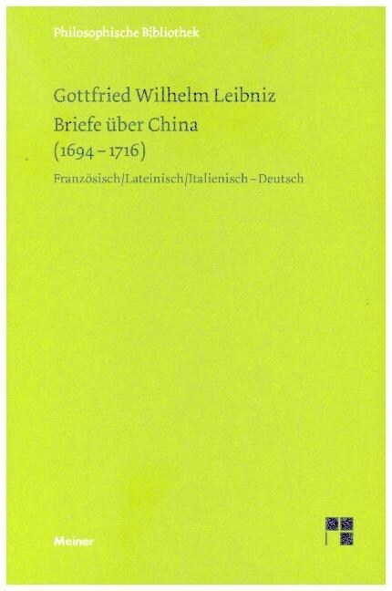 Briefe uber China (1694-1716) (Hardcover)