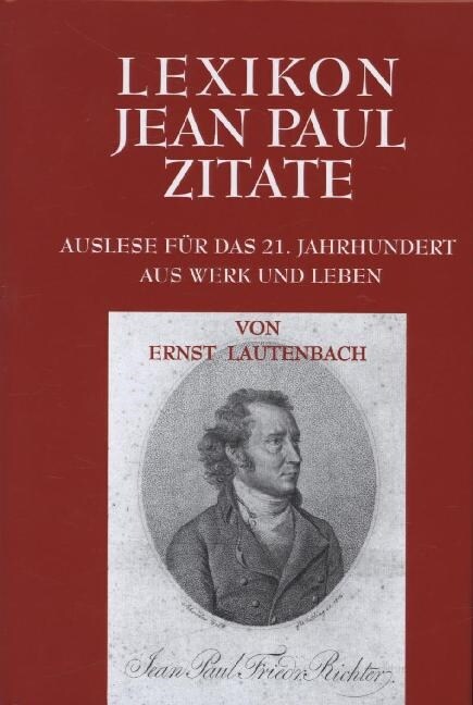 Lexikon Jean Paul Zitate (Hardcover)