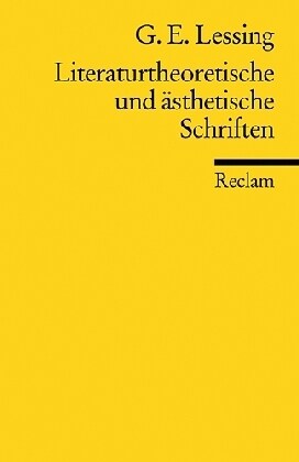 Literaturtheoretische und asthetische Schriften (Paperback)